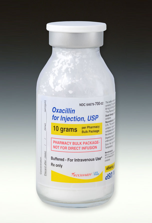 OXACILLIN 10g vial vertical bkgnd