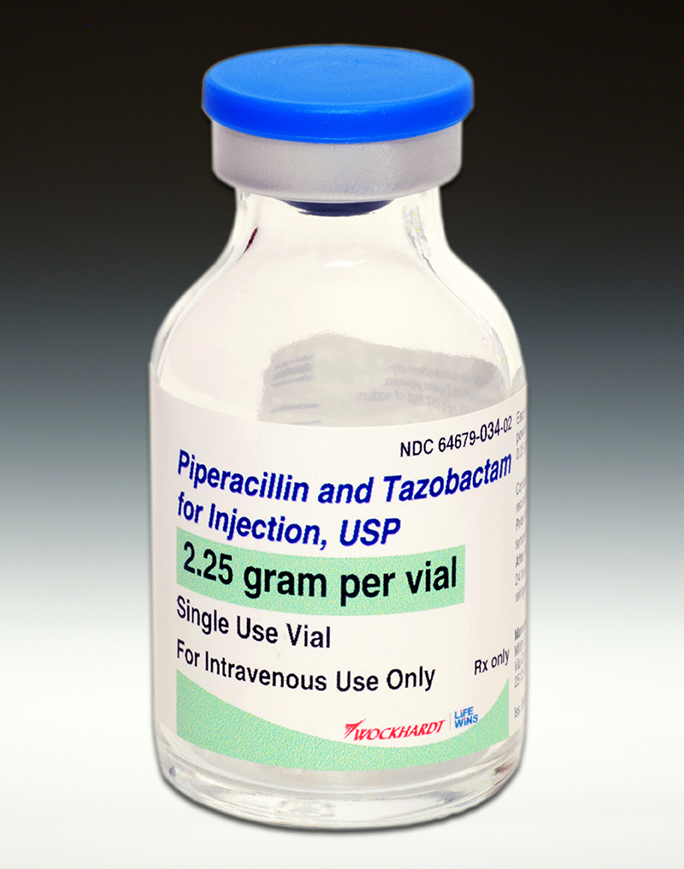 Piperacillin Tazobactam 2.25 clear